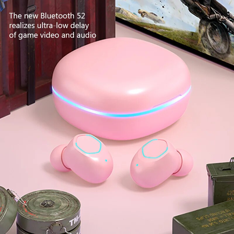 M13 NEW TWS Wireless Earbud Bt 5.2 Earphone In Ear HiFi Stereo Earphone With Mic Waterproof Earplugs Bass Music Headset